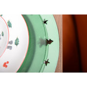 Decoratieve serveerschaal - groen