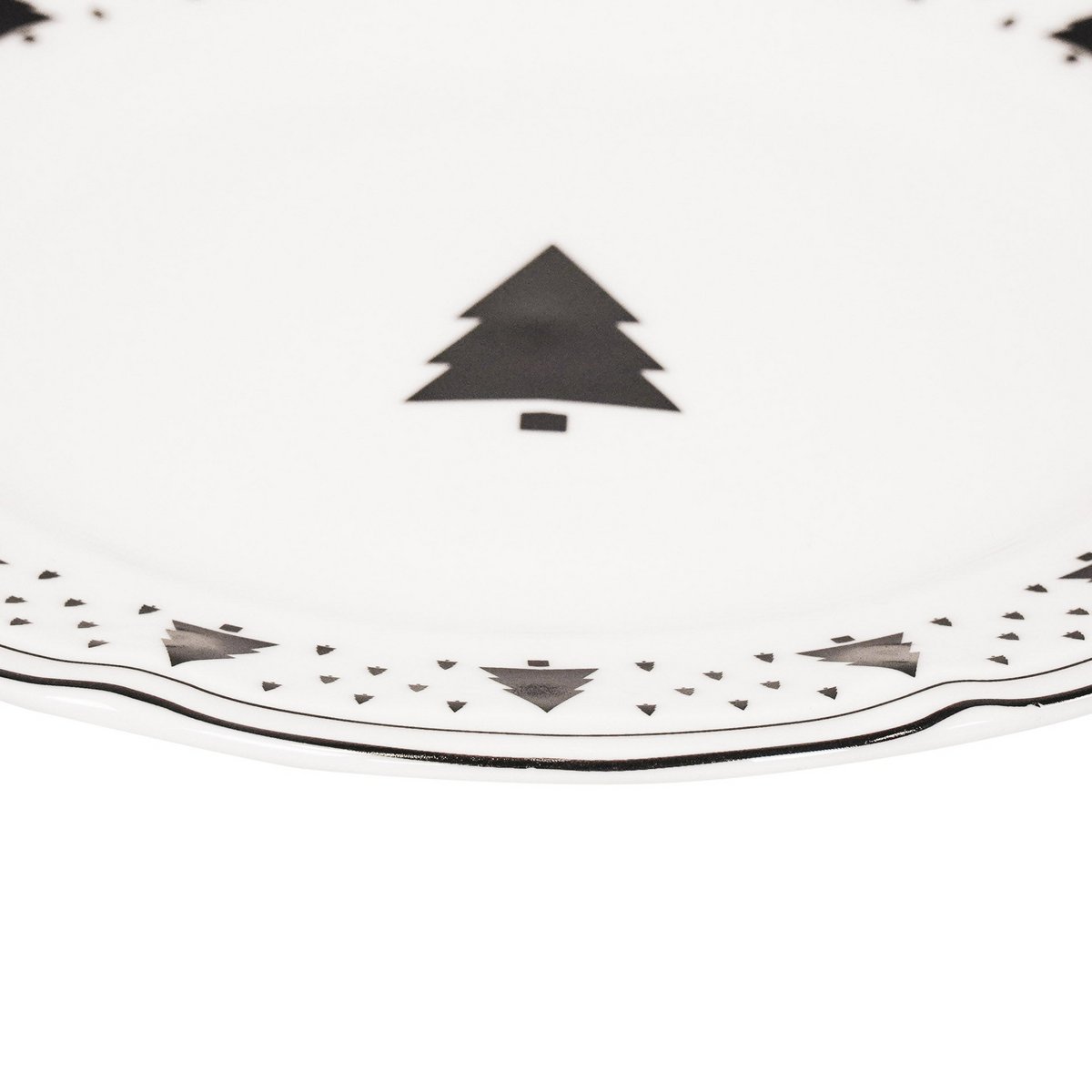 Plate - Christmas tree - 19.5 x 19.5 x 1.2 cm