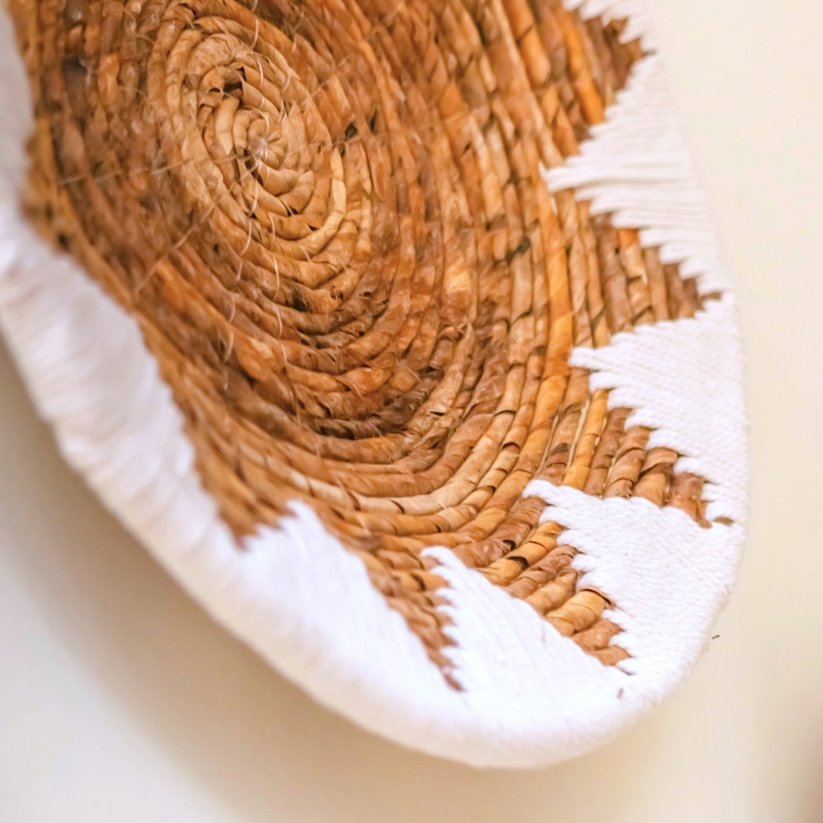 Round Boho Wall Basket – Adari