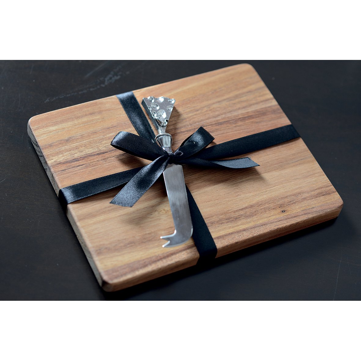 Acacia Cheese Tray with Cheese Knife