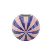 Vaas - Flower Vase Swirl - Pink/Violet - 15x15x13,5 cm