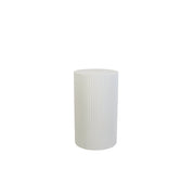 Side table / pillar cylinder - White 