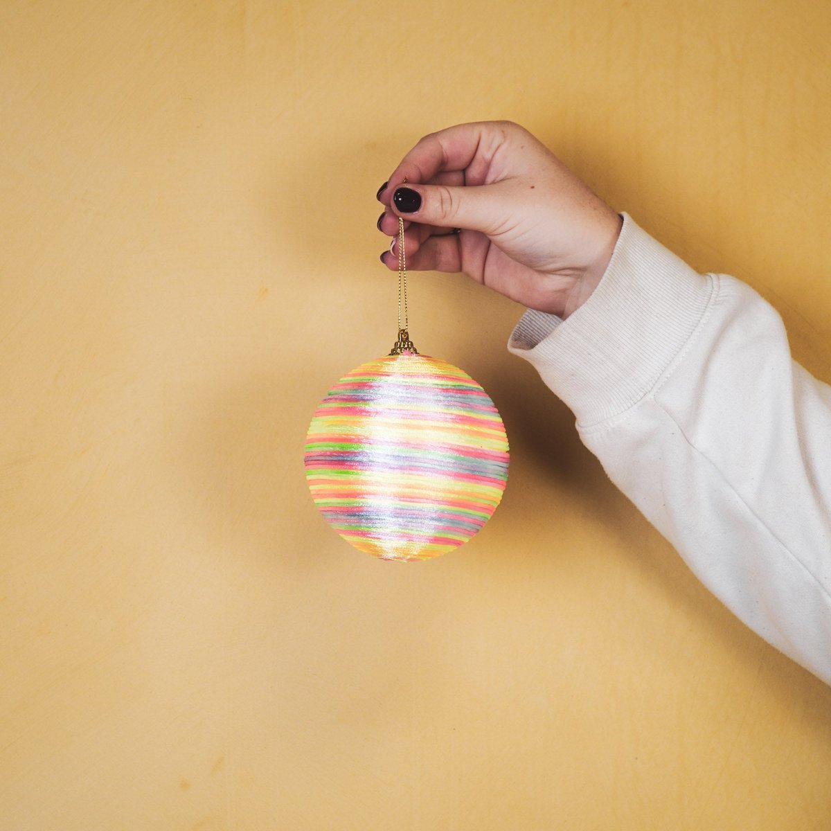 Christmas ornaments - Christmas balls - Neon - Set of 3