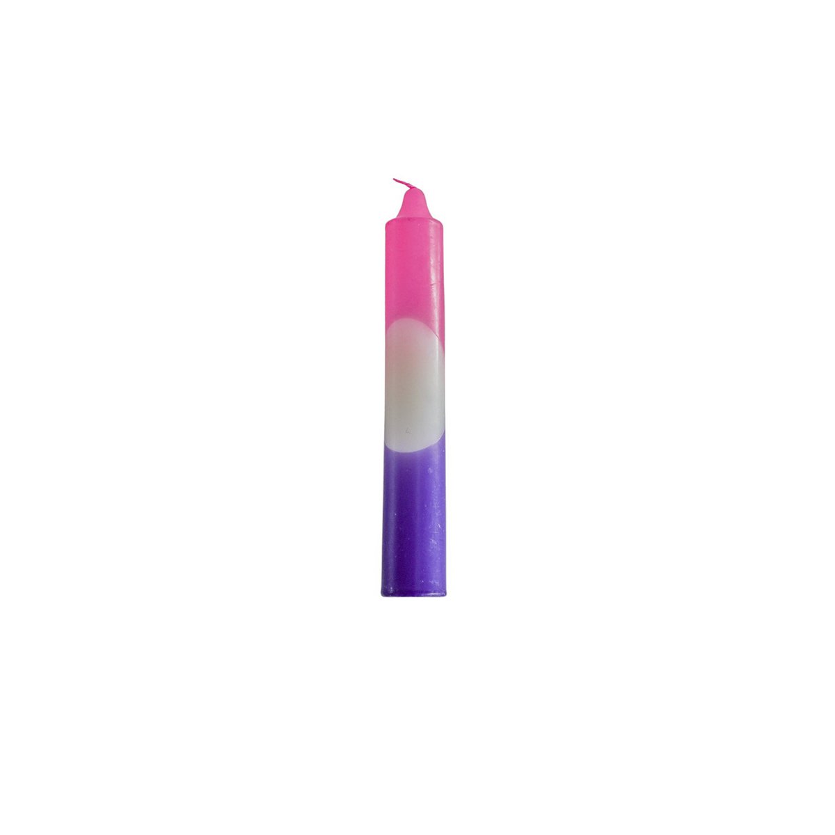 Candles - Dipdye - Extra Big - XXL - Pink/White/Purple