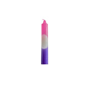 Candles - Dipdye - Extra Big - XXL - Pink/White/Purple