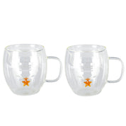Doppelte wandbekers gold ster 250 ml - veel 2