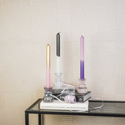 Kaars/Theelichthouder - Glas - Helder - 6x8cm