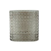 Vaas - Ribble - Glas - Bruin - 18x9,5x17,5cm