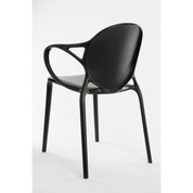 Nebraska Garden chair - L56 x W57 x H80 cm - Polypropylene - Black