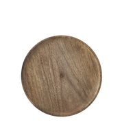 Duko Plate - Ø30 cm - 100% FSC Mango wood - Brown