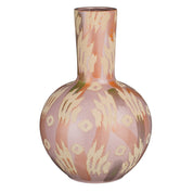 Javi vase - H52 x Ø34 cm - Ceramics - Pink, Beige