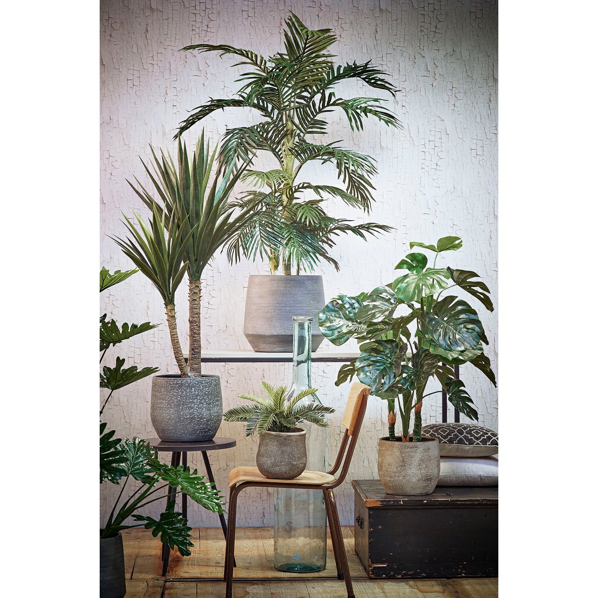 Areca palm Artificial plant - H150 x Ø100 cm - green