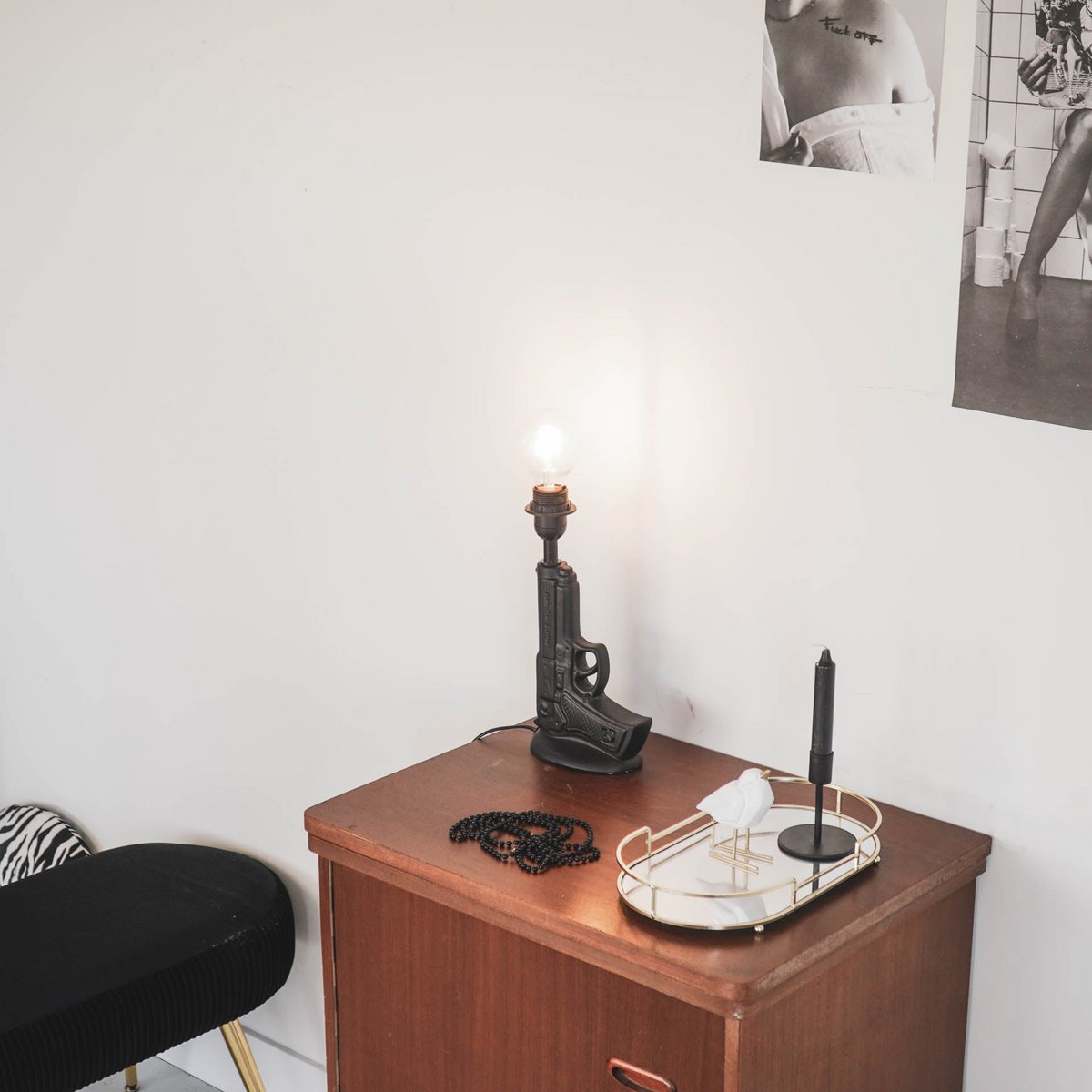 Table lamp - Gun