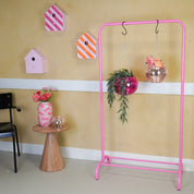 Clothrack - Metaal - roze - 80x40x150cm