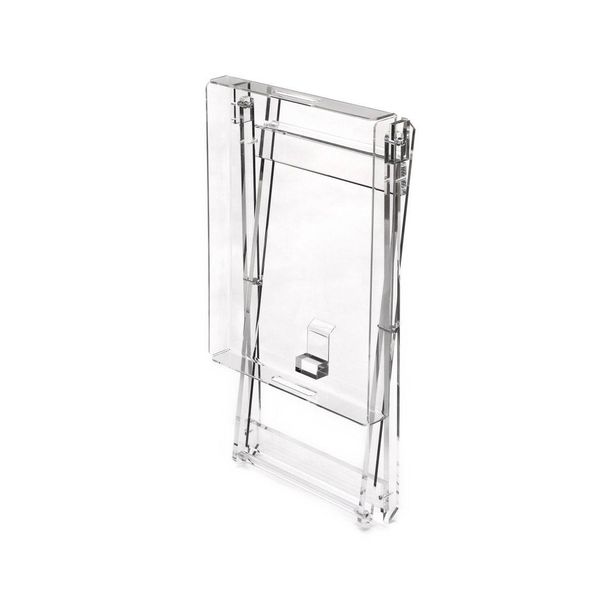 Acrylic folding table top 46x38x54cm