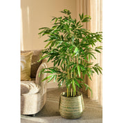 Bamboo artificial plant in pot - H150 x Ø60 cm - Green