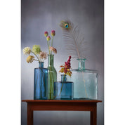 Rioja Bottle Vase - H50 x Ø15 cm - Recycled Glass - Green