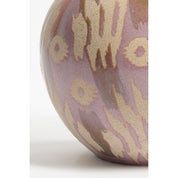 Javi vase - H52 x Ø34 cm - Ceramics - Pink, Beige