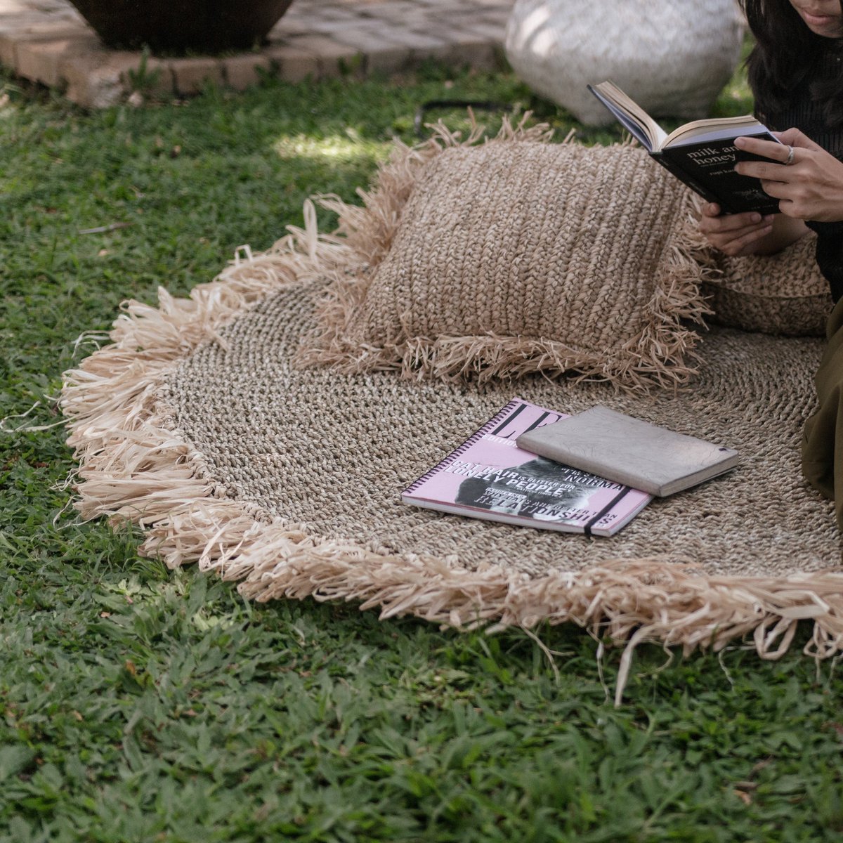 Seagrass Rug | Tassel Rug DASA