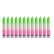 Tapers - Dipdye - Extra Big - XXL - VERT/BLANC/ROSE