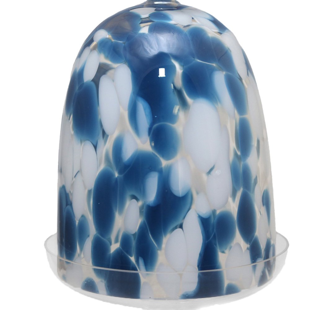 Cake Stand with White and Blue Stands