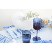 Decorative white polyresin bowl 