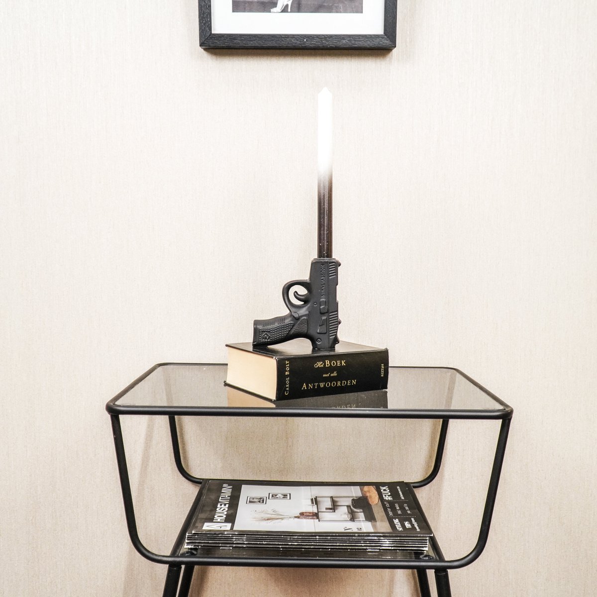 Candle holder - Gun 