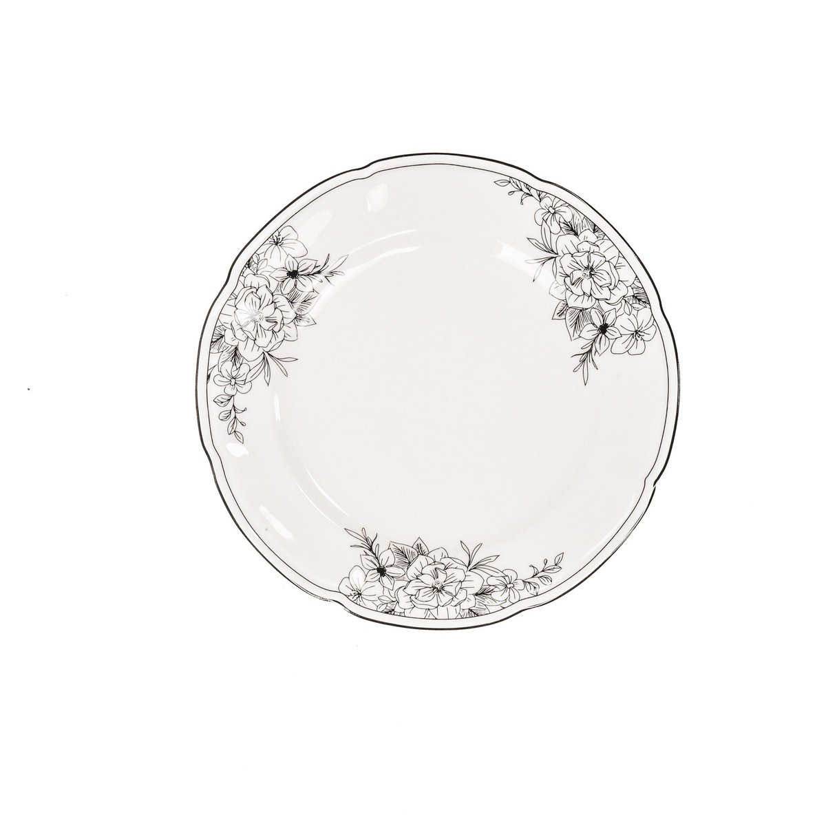 Bort - Les Fleurs - New Bone China - 19.5x19.5 x 1.2cm
