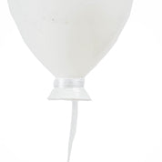 Ornament - Balloon - Glass white 