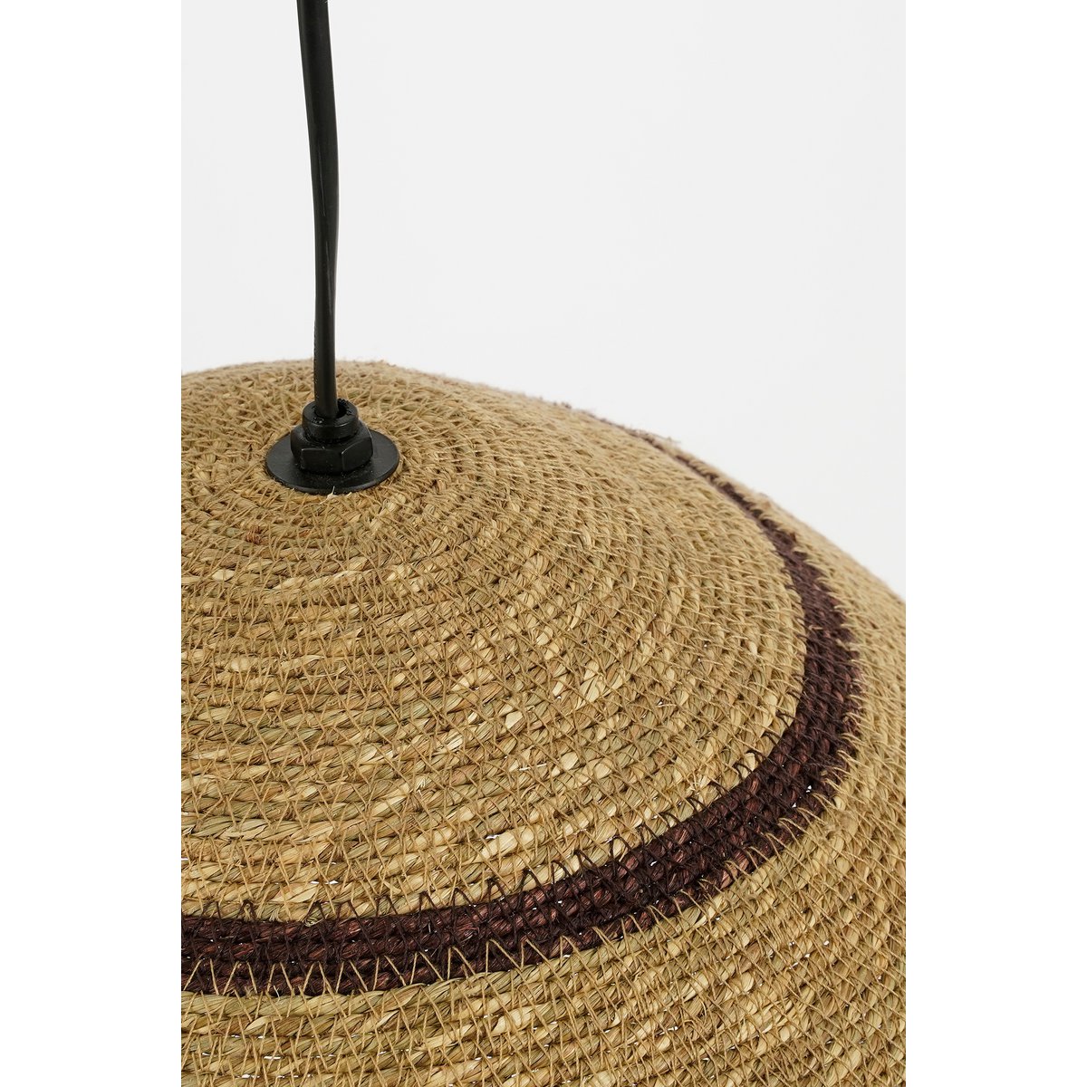 Joulz Hanging lamp - H16 x Ø36 cm - Jute - Light brown
