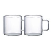 Grote glazen mokken 450 ml - set van 2