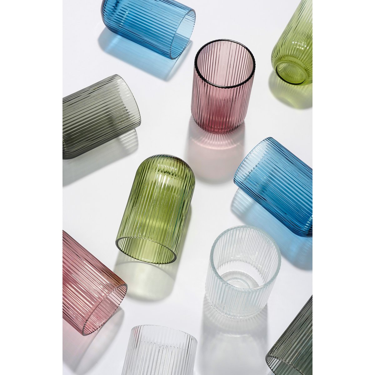 Merlot Drinking Glass - 400 ml - Glass - Gray