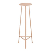 Adine Plant Table - H120 x Ø35 cm - Metal - Light pink