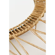Ludy Wall mirror - H5 x Ø60 cm - Jute - Light brown