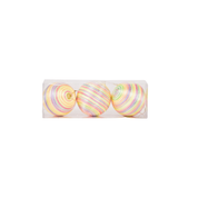Christmas ornaments - Christmas balls - Foam - Neon colors - S3 - 8cm