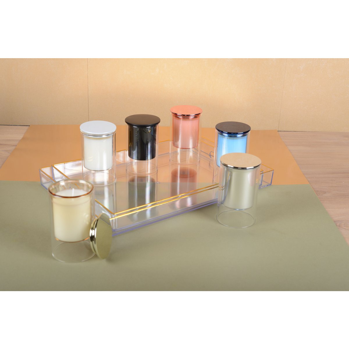 White Candle Perfumed Musk