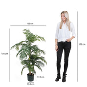 Areca palm Artificial plant - H150 x Ø100 cm - green