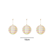 Christmas ornaments - Christmas balls - Neon - Set of 3