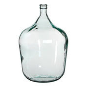 Diego Bottle Vase - H56 x Ø40 cm - Recycled Glass - Transparent