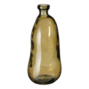 Pinto Vase - H51 x Ø22 cm - Recycled Glass - Taupe