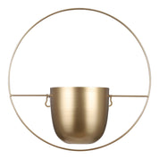 Dexter Flowerpot Wall - L34 x W14 x H34 cm - Gold