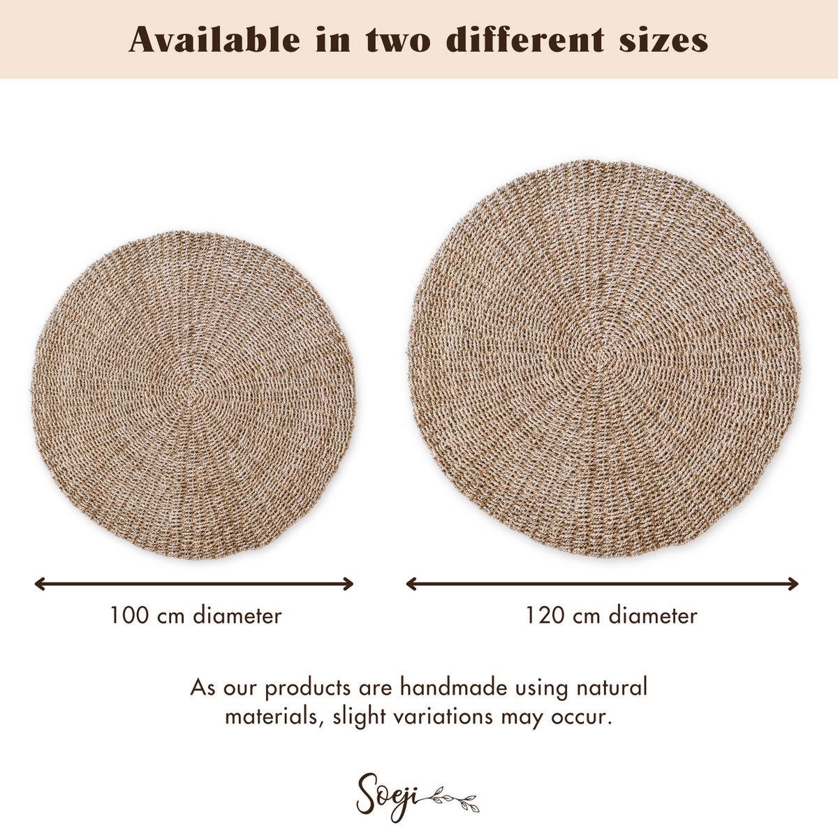 Seagrass Rug round | LOKA