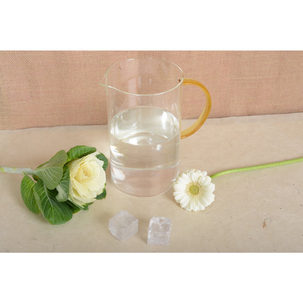 Glass Pitcher with Handle 1.5L
