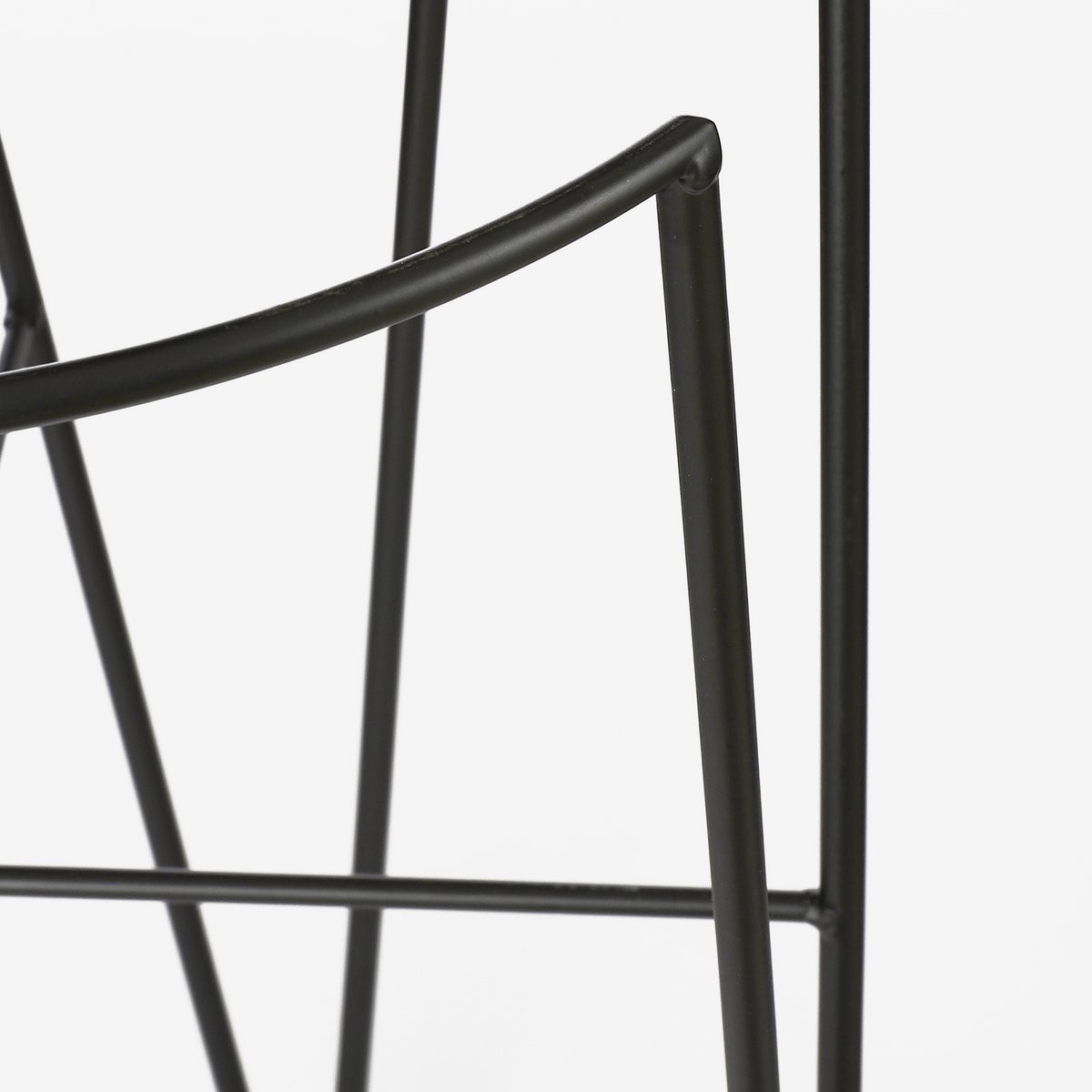 Blom Plant Stand - L30 x W30 x H50 cm - Metal - Black