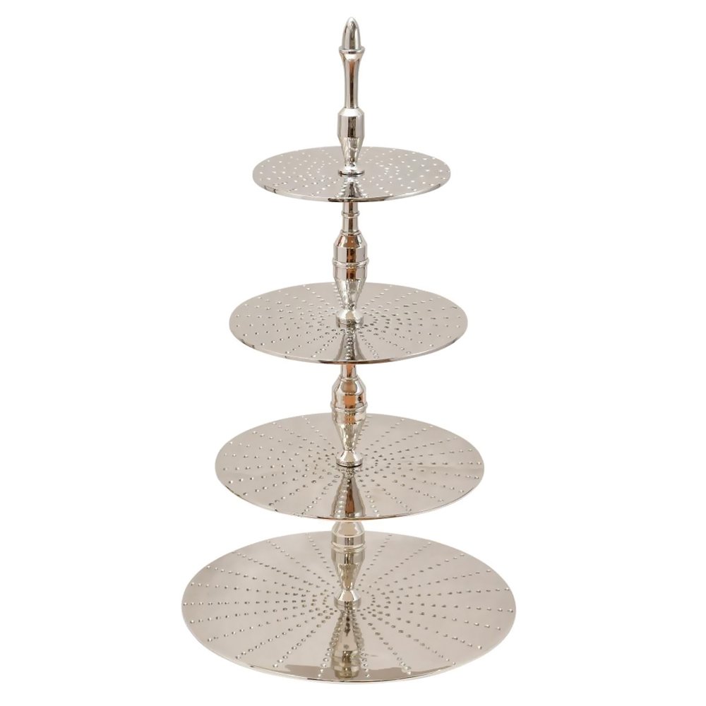  4-storey Silver tray H73cm