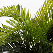 Artificial Cycas Palm Plant in Flower Pot Stan - H37 x Ø44 cm - Green