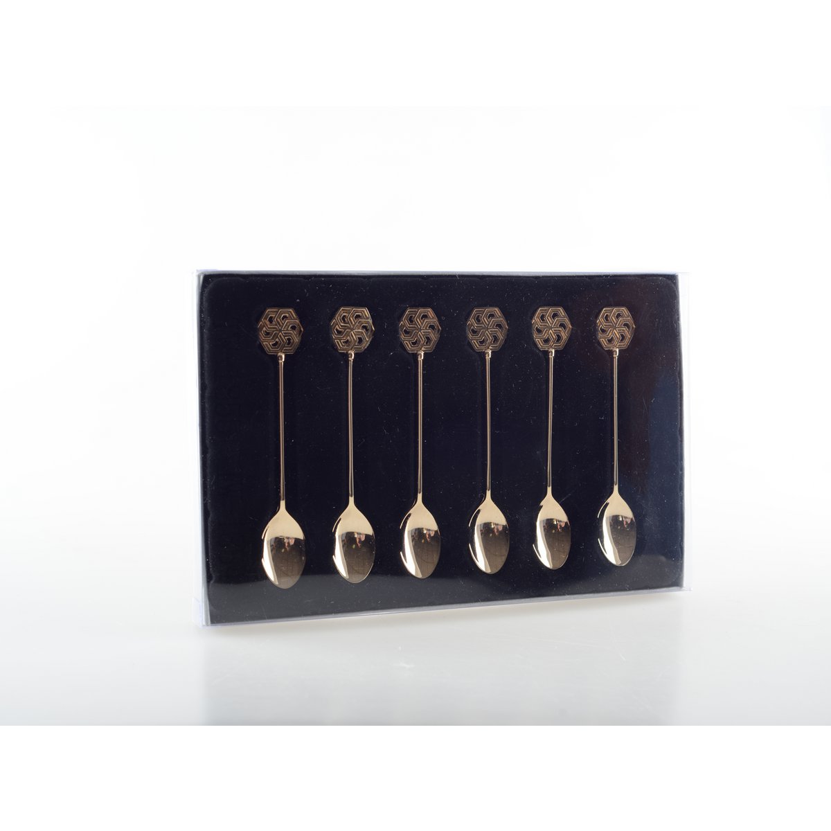 Arabic golden tea spoons - set of 6