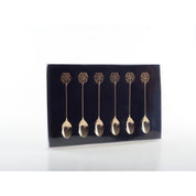 Arabic golden tea spoons - set of 6