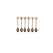 Arabic golden tea spoons - set of 6