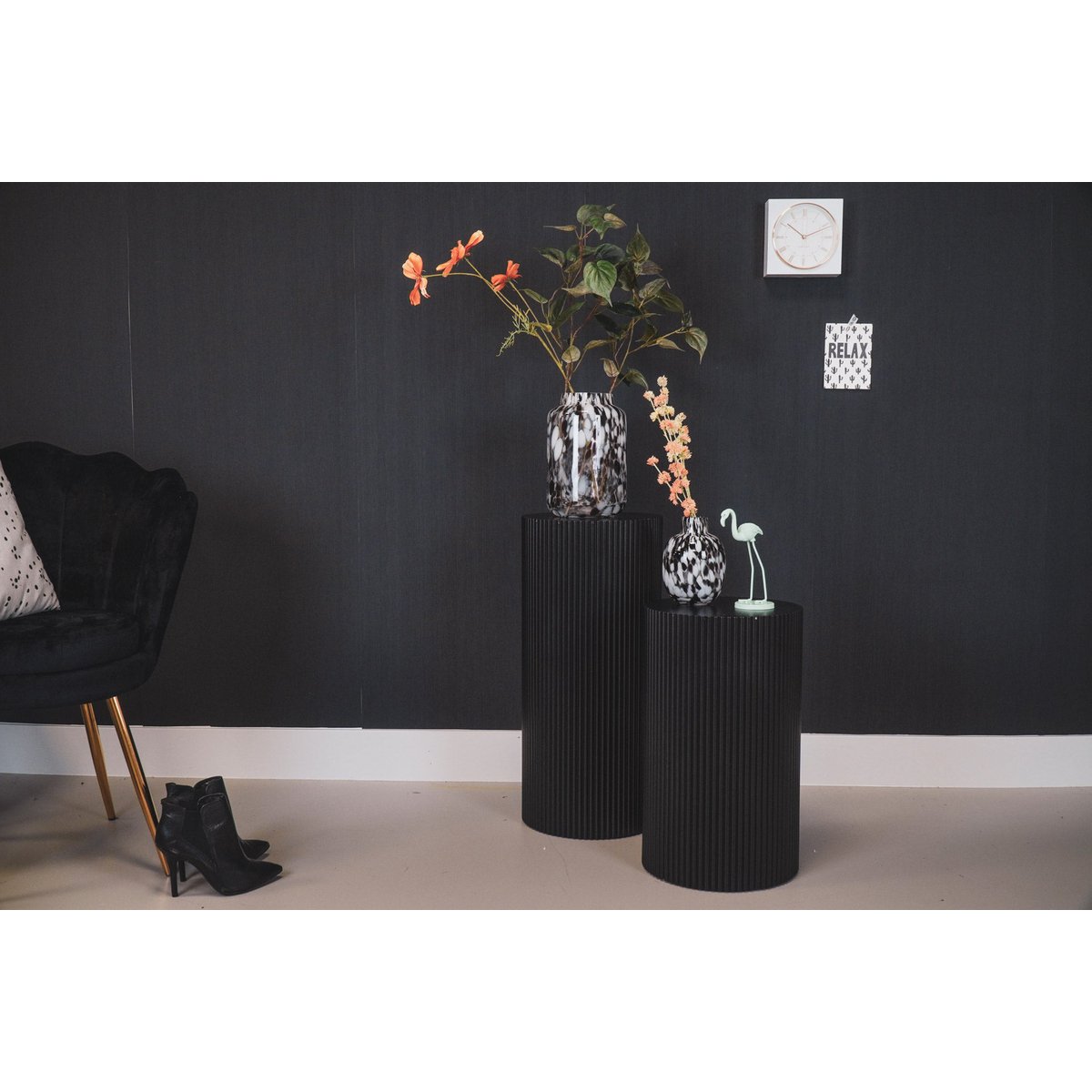 Side table or pillar - cylinder -